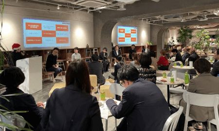 オチャノバで開催されたグループ内交流イベントを撮影した画像